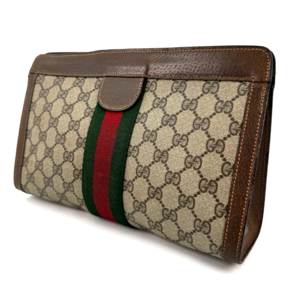 SOLD Gucci Sherry Line Clutch